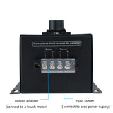 L&Z DC Motor Speed Controller PWM 12-48V 20A