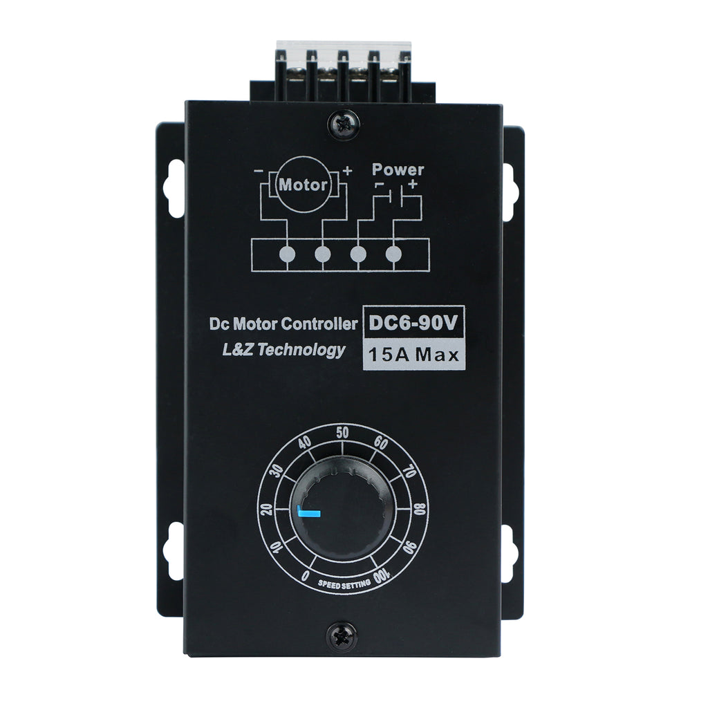 L&Z DC Motor Speed Controller PWM 6-90V 15A – L&Z Technology